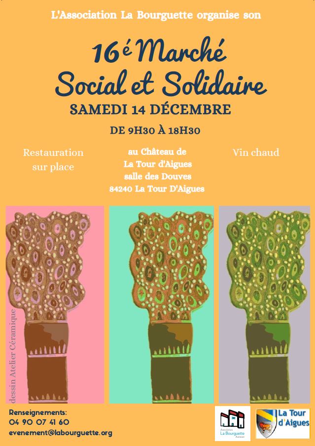 affiche marche social et solidaire